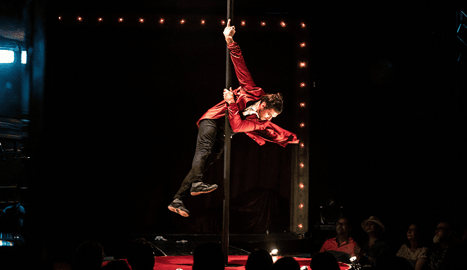 In Conversation: Chinese Pole Artist Mikael Bres, now performing with La Clique