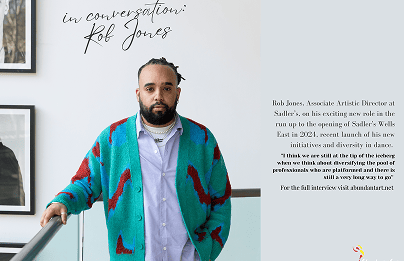 In Conversation — Rob Jones, Associate Artistic Director at Sadler’s Wells
